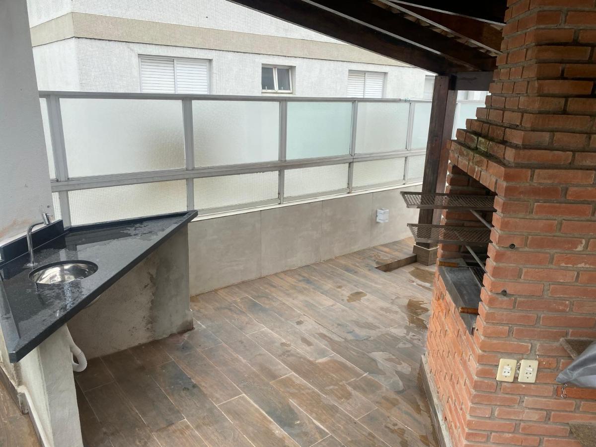 Cobertura Guaruja Apto Com Jacuzzi E Churrasqueira 外观 照片