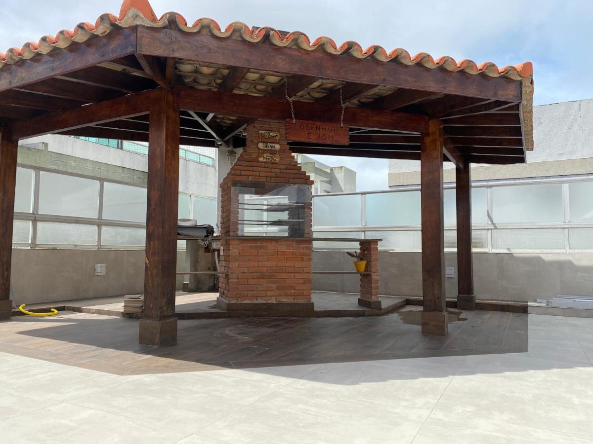 Cobertura Guaruja Apto Com Jacuzzi E Churrasqueira 外观 照片