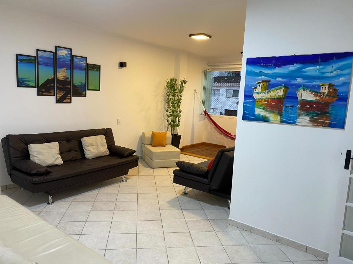 Cobertura Guaruja Apto Com Jacuzzi E Churrasqueira 外观 照片