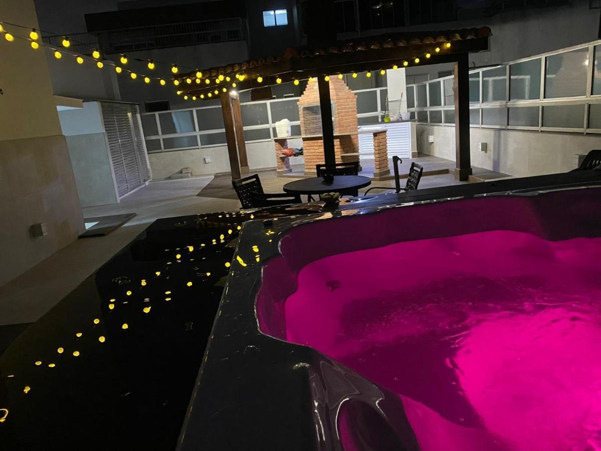 Cobertura Guaruja Apto Com Jacuzzi E Churrasqueira 外观 照片